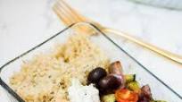 One Pan Greek Chicken Meal Prep (Paleo, Whole30, AIP) One Pan Greek Chicken Meal Prep (Paleo, Whole30, AIP)
