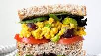 Vegan Curried Chickpea Salad Sandwich Vegan Curried Chickpea Salad Sandwich
