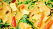 Golden Tofu Coconut Curry Golden Tofu Coconut Curry