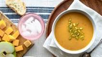 Slow-Cooker Vegan Butternut Squash Soup with Apple Slow-Cooker Vegan Butternut Squash Soup with Apple