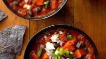 Black Bean, Chorizo & Sweet Potato Chili Black Bean, Chorizo & Sweet Potato Chili