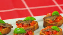 Tomato and Anchovy Bruschetta Tomato and Anchovy Bruschetta