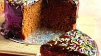 Eggless Chocolate Cooker Cake (Whole Wheat and without Cocoa powder) Eggless Chocolate Cooker Cake (Whole Wheat and without Cocoa powder)