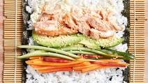 Baked Salmon Sushi Baked Salmon Sushi
