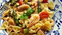 Italian Shrimp and Asparagus Farfalle Recipe Italian Shrimp and Asparagus Farfalle Recipe
