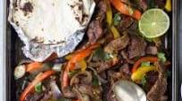 Sheet Pan Steak Fajitas Sheet Pan Steak Fajitas