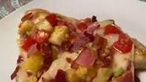 Maui Zaui Pizza With Polynesian Sauce Maui Zaui Pizza With Polynesian Sauce