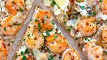 Shrimp Scampi Pizza Shrimp Scampi Pizza