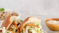 Instant Pot Pulled Pork Sandwich with Slaw and Lime Aioli Instant Pot Pulled Pork Sandwich with Slaw and Lime Aioli