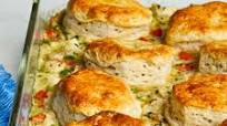 Mom's Fabulous Chicken Pot Pie with Biscuit Crust Mom's Fabulous Chicken Pot Pie with Biscuit Crust
