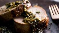 Pork Tenderloin Stuffed With Herbs and Capers Pork Tenderloin Stuffed With Herbs and Capers