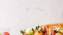 Melon Caprese Salad Melon Caprese Salad