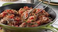 Chicken Thighs Cacciatore Chicken Thighs Cacciatore
