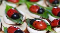 Lady Bug Caprese Lady Bug Caprese
