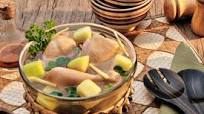 Gingered Chicken Tinola and Green Papaya Soup Gingered Chicken Tinola and Green Papaya Soup
