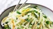 Kohlrabi Slaw with Cilantro, Jalapeño and Lime Kohlrabi Slaw with Cilantro, Jalapeño and Lime