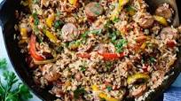 Andouille Cajun Rice Skillet Andouille Cajun Rice Skillet