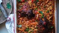 Valentina's Incredible Giouvetsi Slow Cooked Greek Lamb Shanks! Valentina's Incredible Giouvetsi Slow Cooked Greek Lamb Shanks!