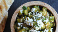 Tart Green Tomato Salad Tart Green Tomato Salad