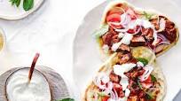 Lamb tikka flatbreads Lamb tikka flatbreads