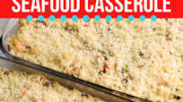 Make-Ahead Seafood Casserole Freezeable | Large Family Casseroles Make-Ahead Seafood Casserole Freezeable | Large Family Casseroles