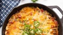 Keto Mexican Cheesy Chicken Skillet Keto Mexican Cheesy Chicken Skillet