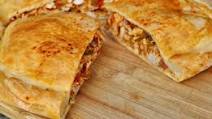 Galician-Style Chicken Empanada Galician-Style Chicken Empanada