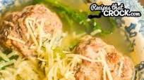 Low Carb Crock Pot Italian Wedding Soup Low Carb Crock Pot Italian Wedding Soup
