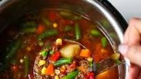 Easy Instant Pot Hamburger Soup Easy Instant Pot Hamburger Soup
