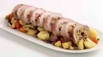 Roast Stuffed Pork with Roasted Vegetables and Potatoes Roast Stuffed Pork with Roasted Vegetables and Potatoes