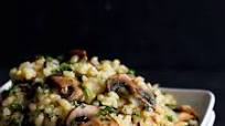 Toasted Brown Rice with Mushrooms & Thyme Recipe Toasted Brown Rice with Mushrooms & Thyme Recipe