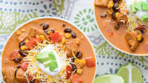 Baja Chicken Enchilada Soup Baja Chicken Enchilada Soup