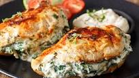 Healthy Spinach Stuffed Chicken Breast Healthy Spinach Stuffed Chicken Breast