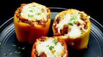Ultimate Ground Beef Stuffed Peppers and Tomatoes (without Rice) Ultimate Ground Beef Stuffed Peppers and Tomatoes (without Rice)