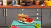 Tiny Lumpia and Chili Sauce Tiny Lumpia and Chili Sauce