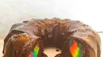 Hidden Rainbow Heart Bundt Cake Hidden Rainbow Heart Bundt Cake