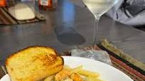 Shrimp Francese over Linguine Shrimp Francese over Linguine