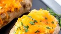 Tuna Cheddar Stuffed Potatoes Tuna Cheddar Stuffed Potatoes