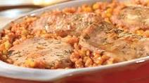 Pork Chop & Spanish Rice Bake Pork Chop & Spanish Rice Bake