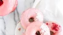 Pink Baked Buttermilk Donuts Pink Baked Buttermilk Donuts