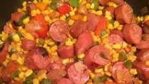 Fried Corn with Smoked Sausage Fried Corn with Smoked Sausage