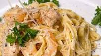 Chicken and Shrimp Carbonara Recipe Chicken and Shrimp Carbonara Recipe