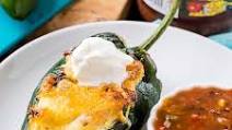 Air Fryer Breakfast Stuffed Poblanos (Keto) Air Fryer Breakfast Stuffed Poblanos (Keto)