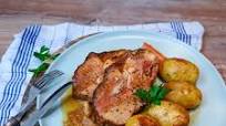 Baked Pork Neck / Collar With Potatoes Baked Pork Neck / Collar With Potatoes