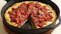 Deep-Dish Sausage Patty Pizza Deep-Dish Sausage Patty Pizza