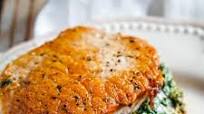 Spinach Stuffed Pork Chops Spinach Stuffed Pork Chops