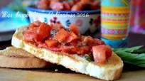 Recette Bruschetta tomate et basilic Recette Bruschetta tomate et basilic