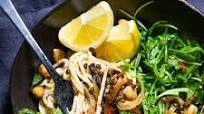 Garlicky Greek Yogurt Pasta with Sautéed Lentils & Chickpeas Garlicky Greek Yogurt Pasta with Sautéed Lentils & Chickpeas