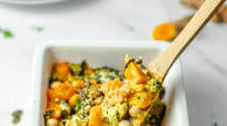 Butternut Squash Broccoli Casserole (Dairy Free, Vegan) Butternut Squash Broccoli Casserole (Dairy Free, Vegan)