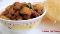 Kala Chana Aloo Sabzi ~ Black Chickpea Potato Gravy! Kala Chana Aloo Sabzi ~ Black Chickpea Potato Gravy!